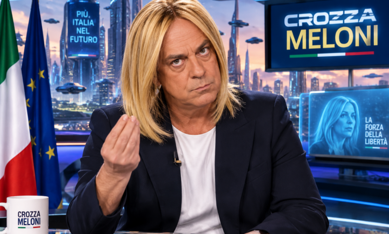 Crozza Meloni